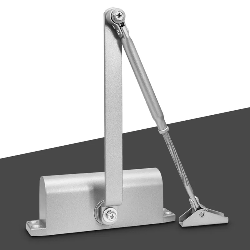 KAK Hydraulic Automatic Door Closer 25-80KG Adjustable Speed Mute Soft Close Door Hardware for Home Office