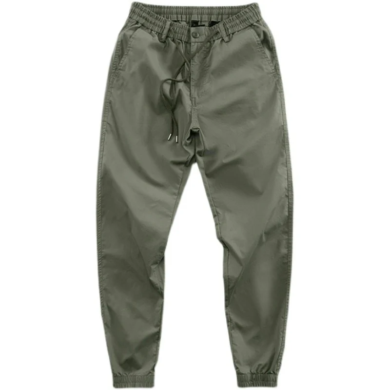 الرجال الصيف سليم صالح عارضة السراويل كبيرة الحجم القطن الخالص Waed مكبل السراويل مريحة للتنفس الشباب Sle