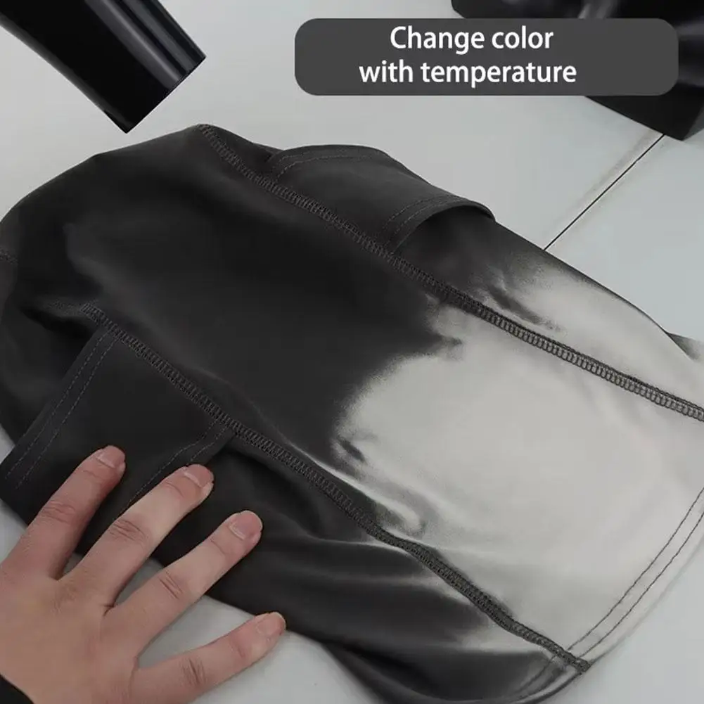 Respiração sensível à temperatura mudança de cor chapelaria máscara de ciclismo ao ar livre gradiente mudança de cor máscara de detecção térmica