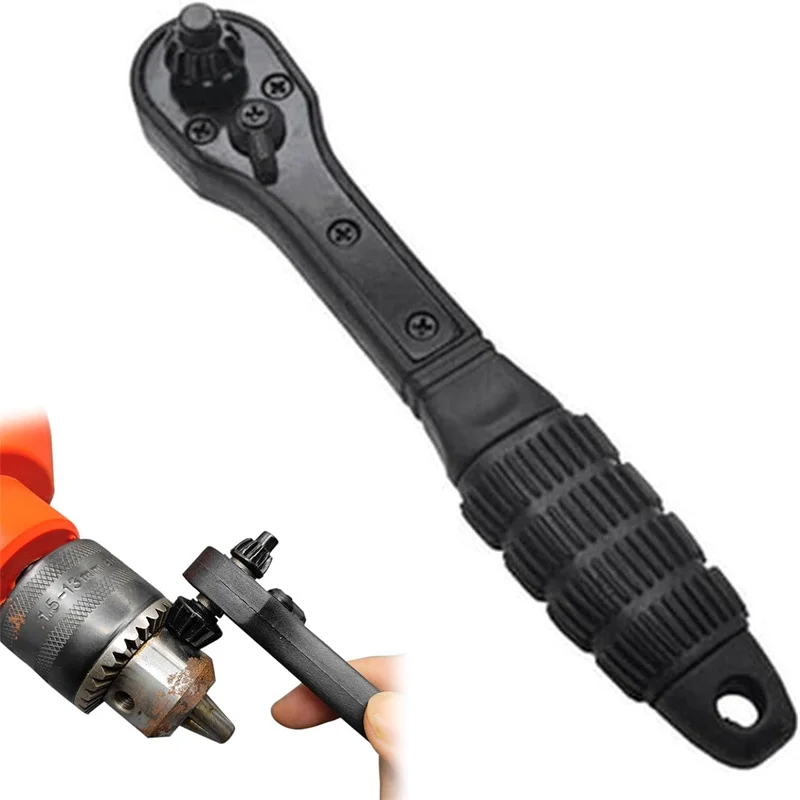 2 in 1 Drill  Spanner Universal Wrench Hand Drill Chuck Key Drill Electric Ratchet Wrench Spanner Hand Tool