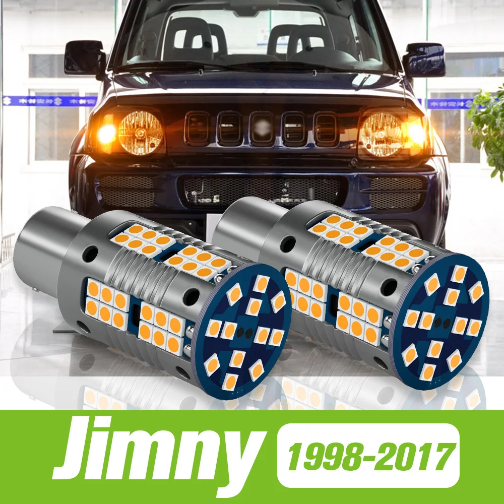 

2pcs For Suzuki Jimny 1998-2017 LED Front Turn Signal Light Turning Lamp 2006 2007 2008 2009 2010 2011 2012 2013 Accessories