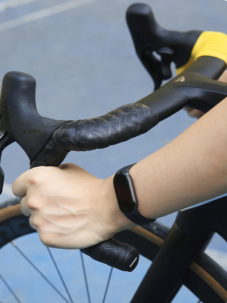AliExpress SEER Road Bike Handlebar Tape 3mm Thick PU+EVA Silicone Extra Thick Soft & Anti-Slip Comfortable Bike Grip Tape for Handlebars