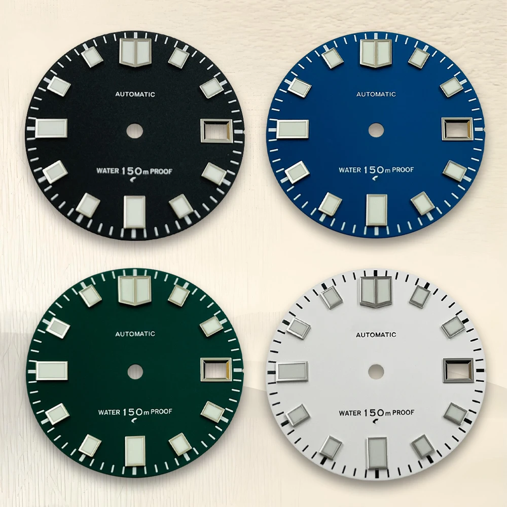 

Latest styles 28.5mm S Logo Dial Suitable For NH35/NH36 Japanese Movement Dive Watch Modification Accessories