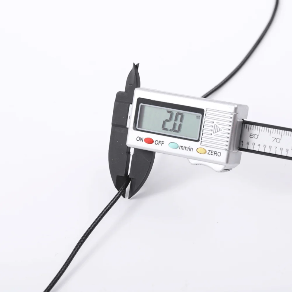 0.5/0.8/1.0/1.5/2.0 مللي متر الملونة مشمع الحبل مشمع الموضوع الحبل سلسلة سوار مجوهرات الأزياء بالجملة حبل لصنع المجوهرات