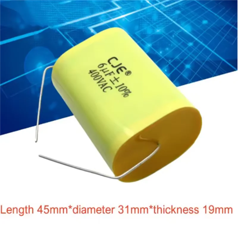 5PCS CJE CBB20 400VAC 605K 6UF IGBT High Voltage Non Inductive Absorption Filter Power Supply Capacitors