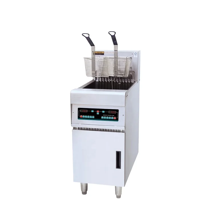 

High Power 28L Electric 1-Tank 2-Basket Deep Fryer (Programmable)