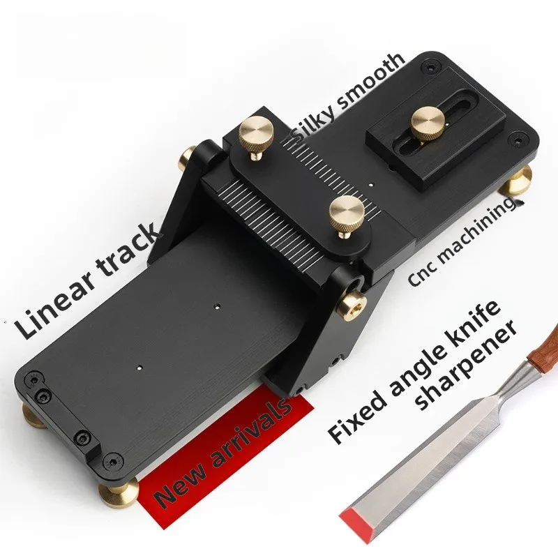 Fixed angle sharpener Aluminum alloy material Linear track Woodworking chisel Anti-skid