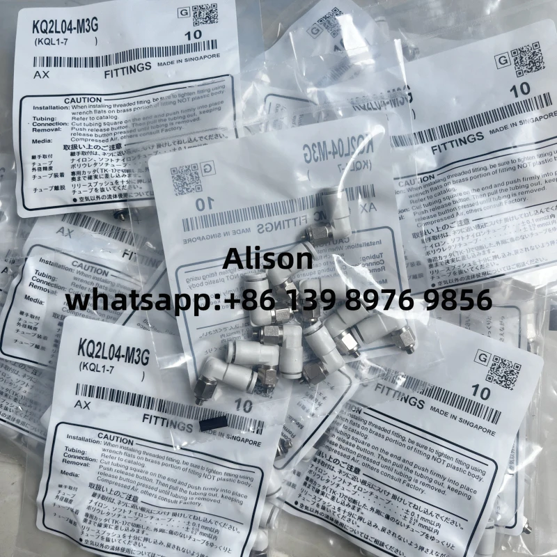 

10pcs Pneumatic Joints KQ2H04-M3G KQ2L04-M3G KQ2F04-M3A Air Compresspor Fittings Joints SMC-type