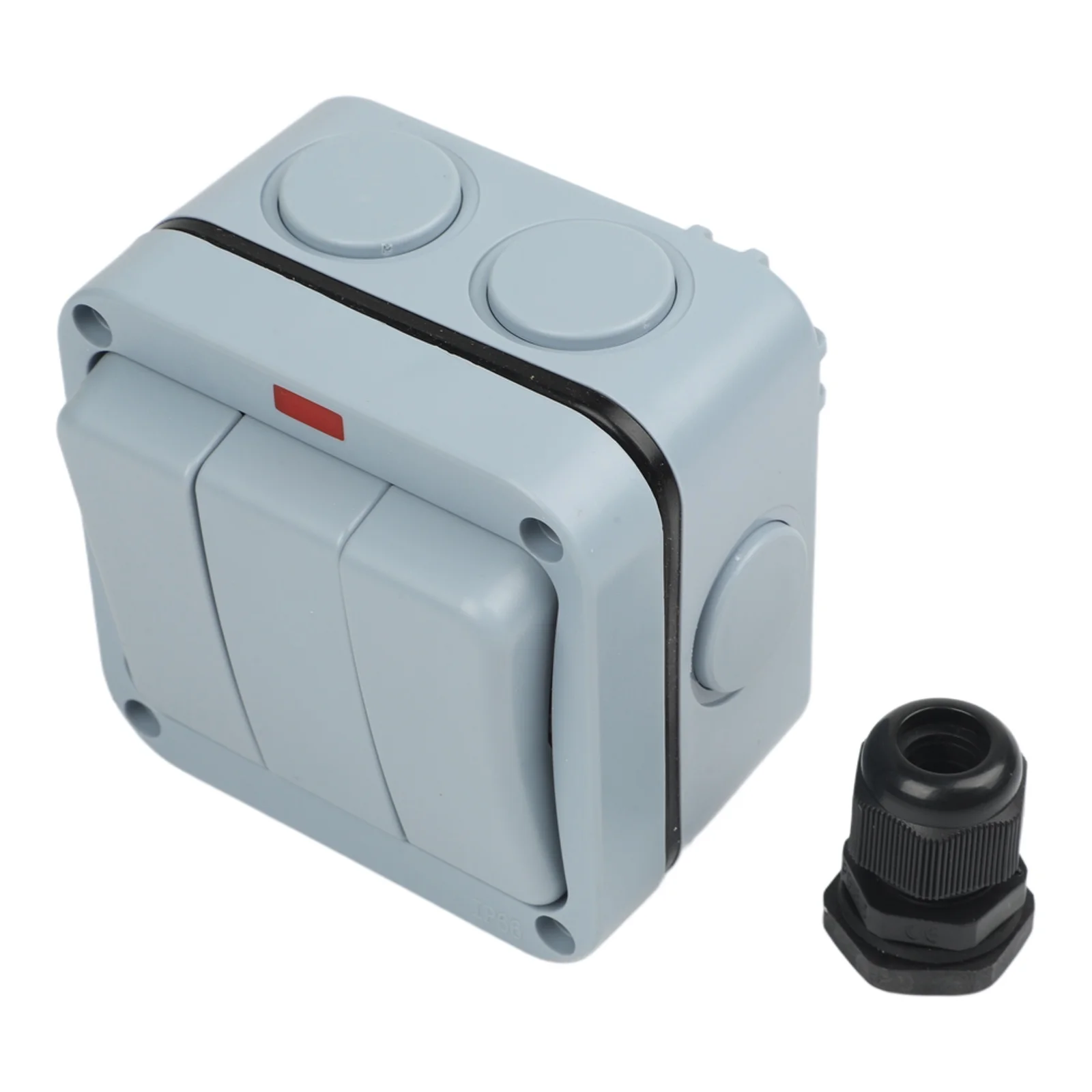 Outdoor Switch With IP66 Ingress Protection ABS Body For Garden Terrace Garage Lighting Circuits 20A Operating Current