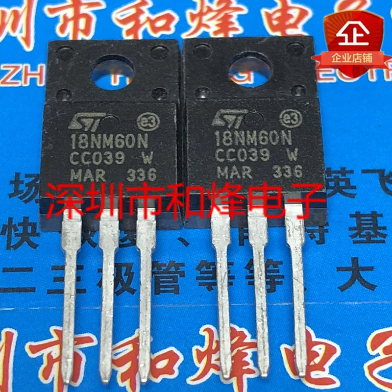 5PCS-10PCS 18NM60N STF18NM60N TO-220F 650V 18A ORIGINAL ON STOCK