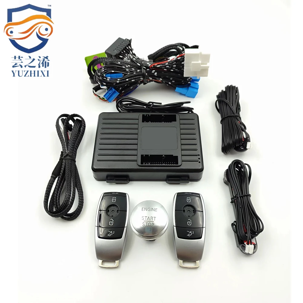 

For Mercedes G W463 G Wagon 13-18 ADD Push Start Stop System Engine Remote Starter Module Keyless Entry Car Accessories