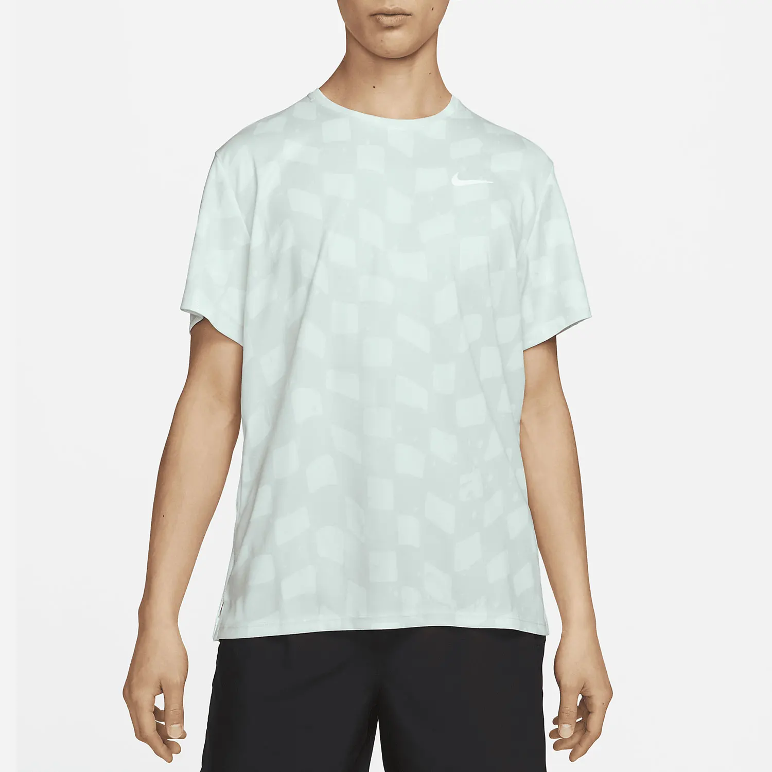 Nike genuine summer new Dri FIT men's running sports short sleeved T-shirt DX0871-025