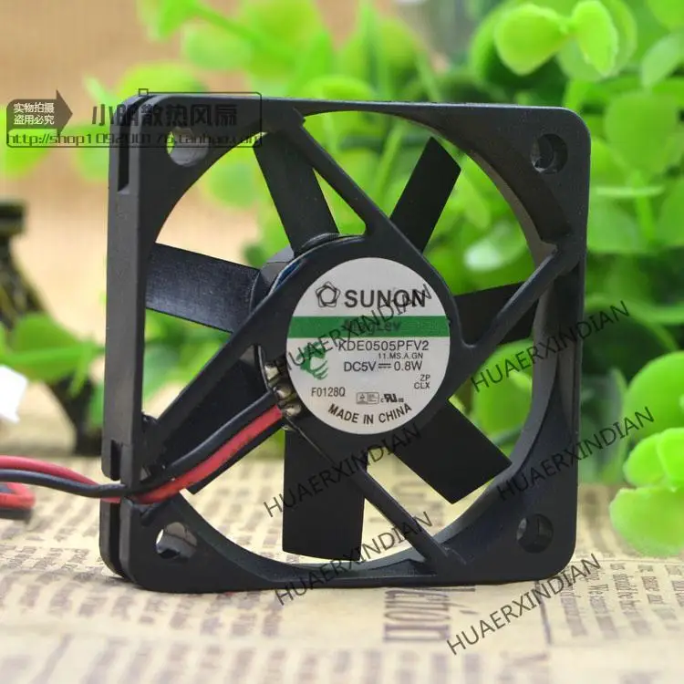 Kit de montaje de ventilador de refrigeración, nuevo, KDE0505PFV2 5010 5V 0,8 W 5CM