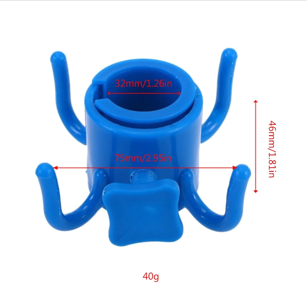 Gancio per ombrellone da spiaggia regolabile da 1 pezzo, gancio per ombrellone da spiaggia, supporto per borse, gancio per appendere