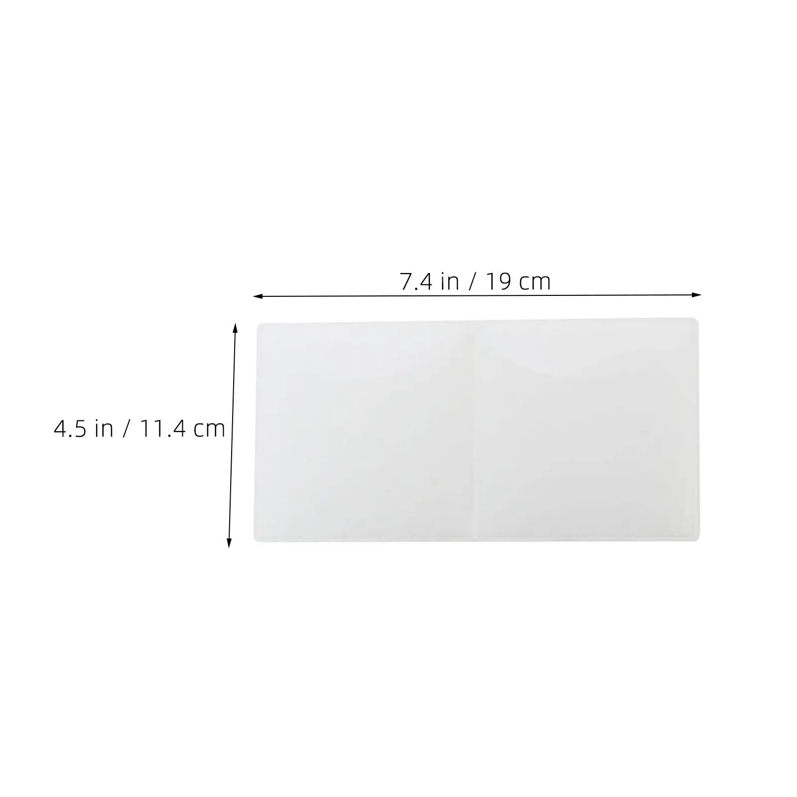 5Pcs Static Cling Window Sticker Clear Electrostatic Film for Car Windshield Parking Pass Holder Dash Cam Screen Protector Easy view 5
