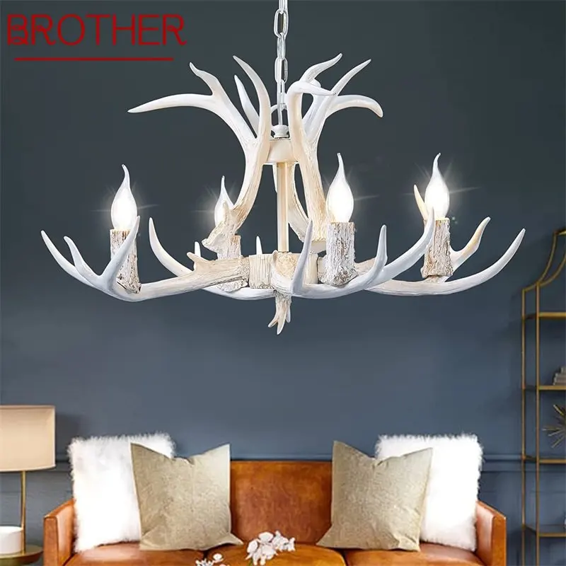 

BROTHER Contemporary Pendant Light Chandelier Creative LED Hanging Lamps for Ceiling Decor Home Dining Room