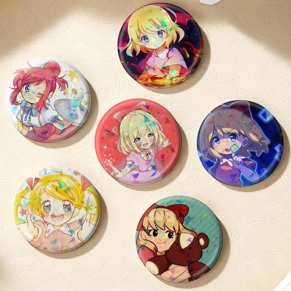 Paula Earth Lucas   75mm 44mm 25mm Brooch Backpack Hat Pins Accessories Toys Badge