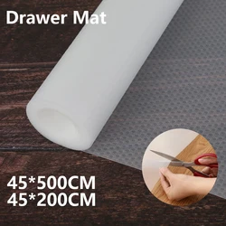 Shelf Liner Non-Slip Cupboard Cabinet Pad Transparent EVA Drawer Mat Fridge Roll Kitchen Bedroom Computer Desk Protection Mat