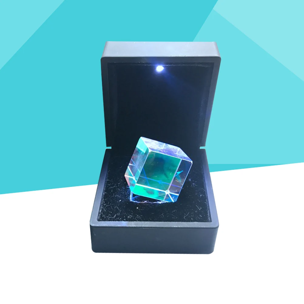 

Optical Cube Physics Science Glass Prism For Light Refraction Discovery Educational Rgb Dispersion Cube Teaching Equipment