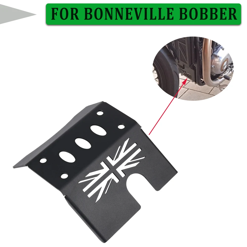 Motorcycle Engine Protection Cover For TRIUMPH Bonneville Bobber Chassis Under Guard Skid Plate Belly Pan Protector Accessories
