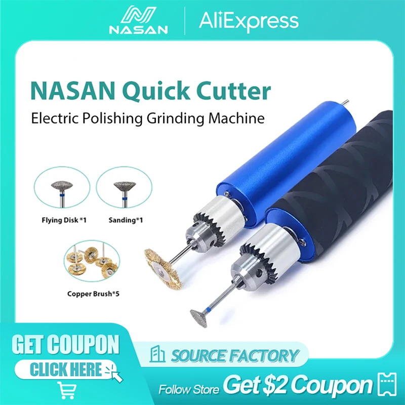 NASAN Multi-function Electric Grinding Pen IC Chip Polishing Machine Phone Screen Motherboard Frame Glass Engraving Cutting Tool