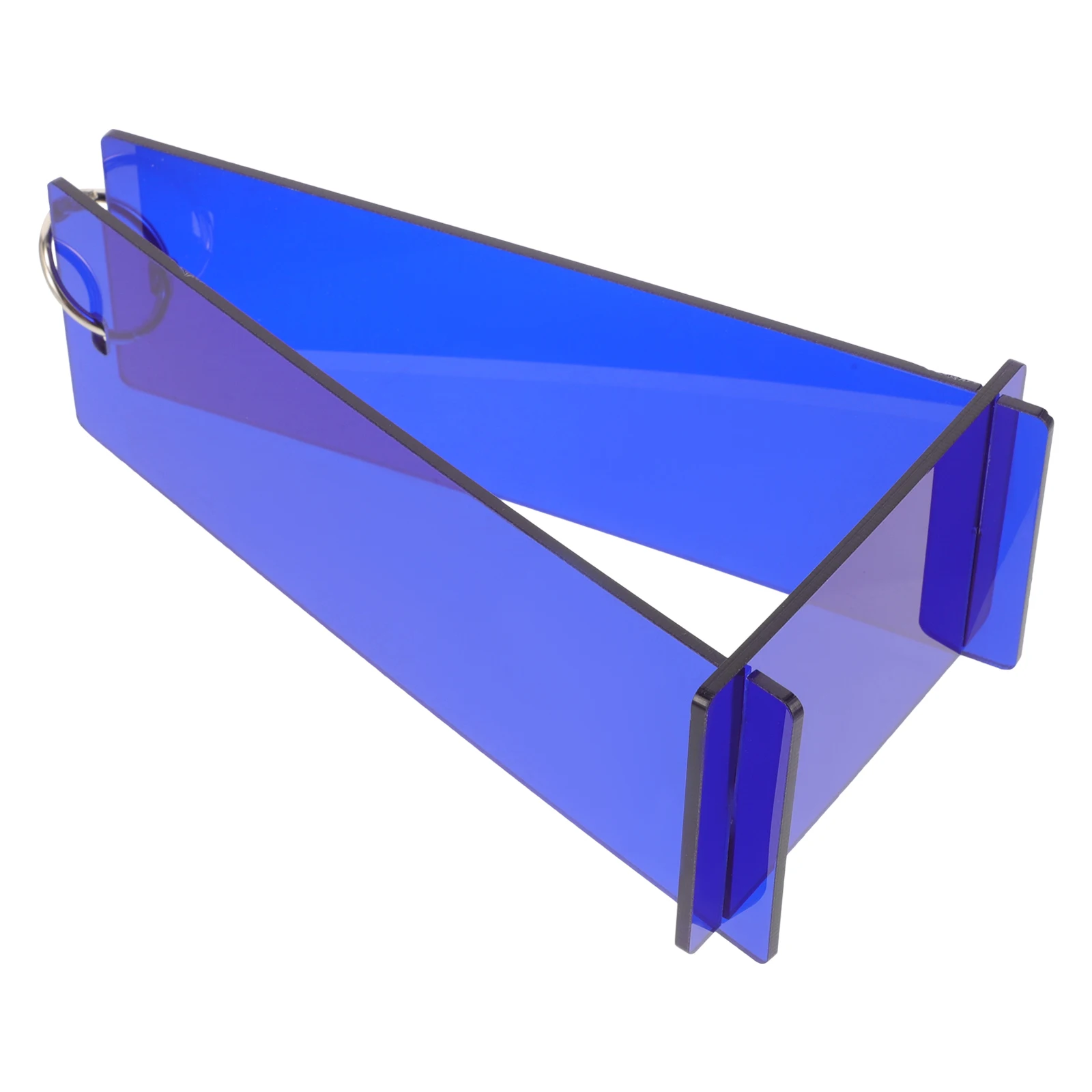 

Calendar Desk Stand Stands Rack Tabletop Display Desktop Bracket Blue for Office