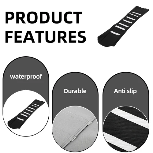 Imagen 2 del producto Funda Universal para asiento de motocicleta, Protector solar para accesorios de motocicleta, resistente al agua, bicicleta eléctrica