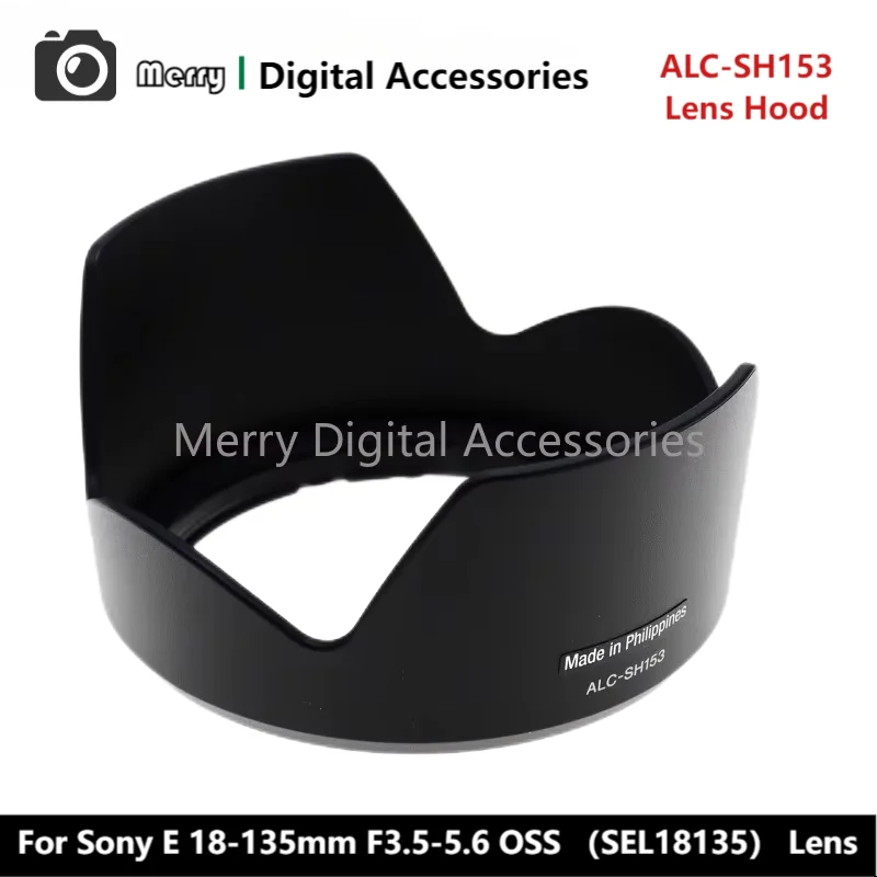 New Original Genuine Front Lens Hood  ALC-SH153 For Sony E 18-135mm F3.5-5.6 OSS （SEL18135） Lens