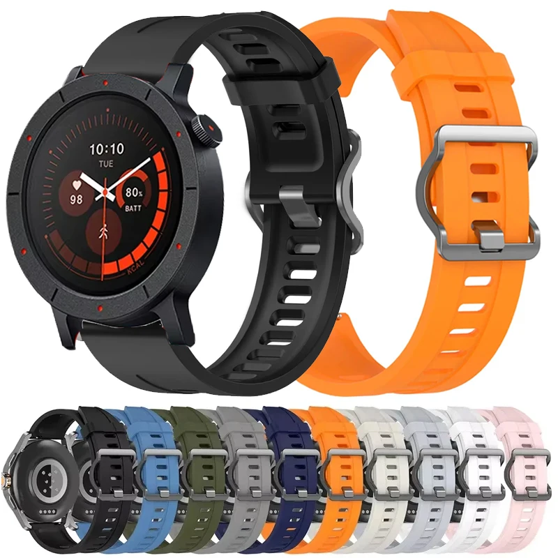 22Mm Sport Silicone… - image