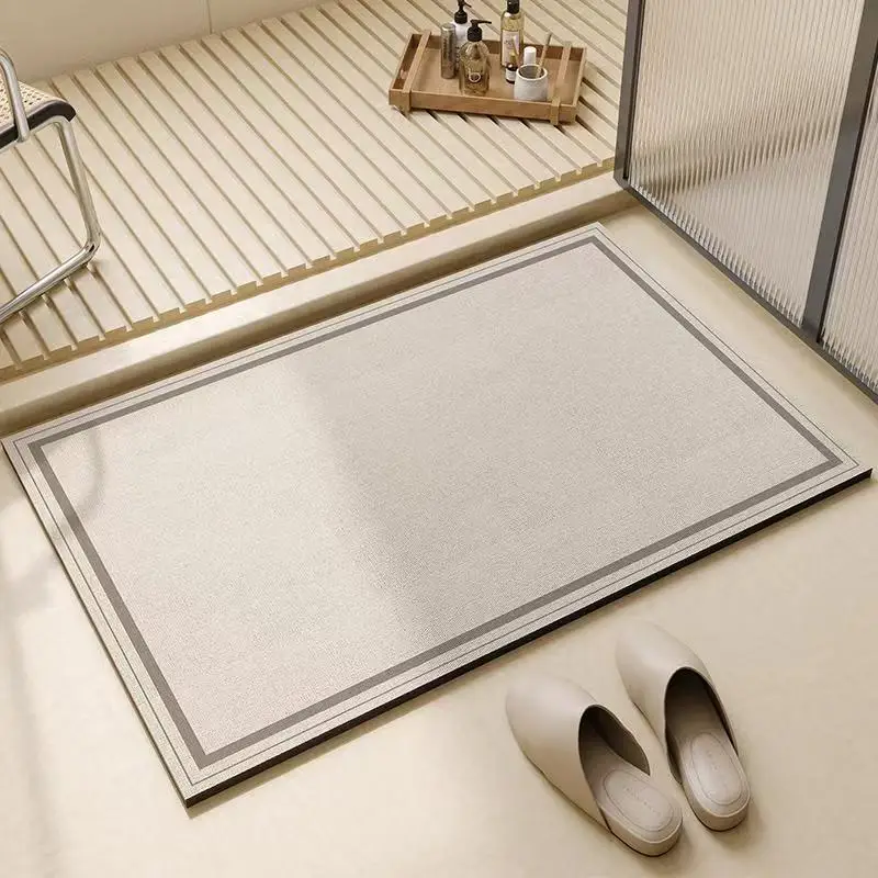 Bathroom absorbent diatom mud toilet non-slip doormat toilet toilet floor mat toilet carpet
