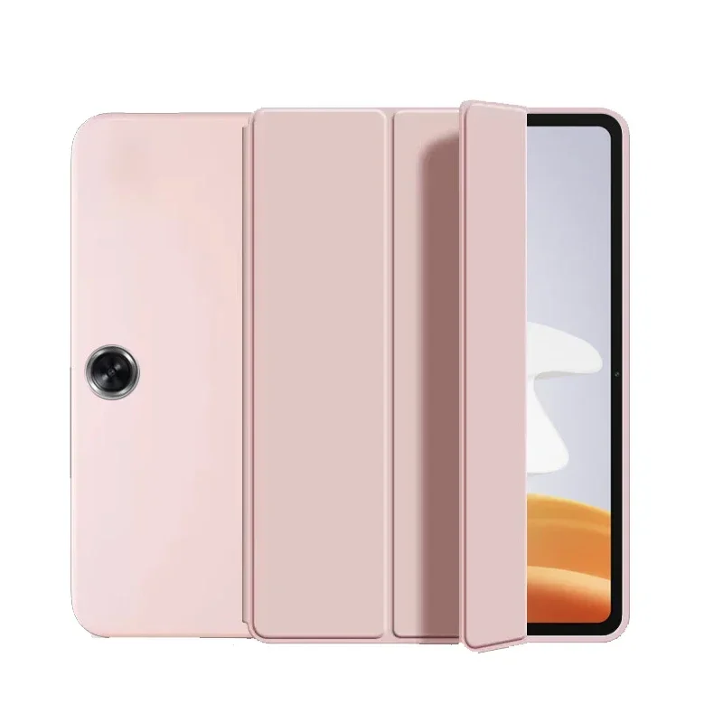 เคสสำหรับ OnePlus Pad Pro 12.1นิ้ว2024หนัง PU ซิลิโคน TPU ด้านหลังแบบตั้งได้สำหรับ OnePlus Pad 2 12 1เคสแท็บเล็ต