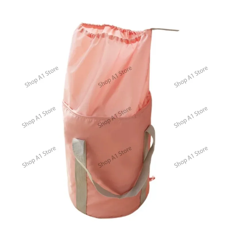 Extended thickened portable foldable foot soaking bucket over calf household foot bath foot soaking bag
