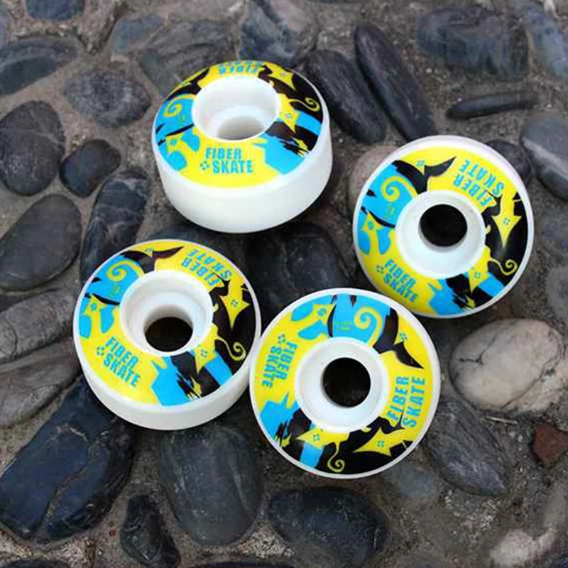 4 Stuks 52Mm X 32Mm Skateboard Wielen Pu Skateboard Onderdelen Wielen 99a High-Density