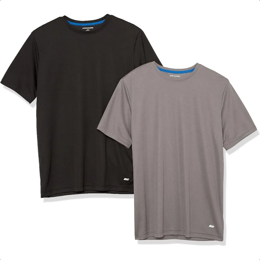 

TShirts for Men Active Performance Tech Available in Big and Tall Pack of 2