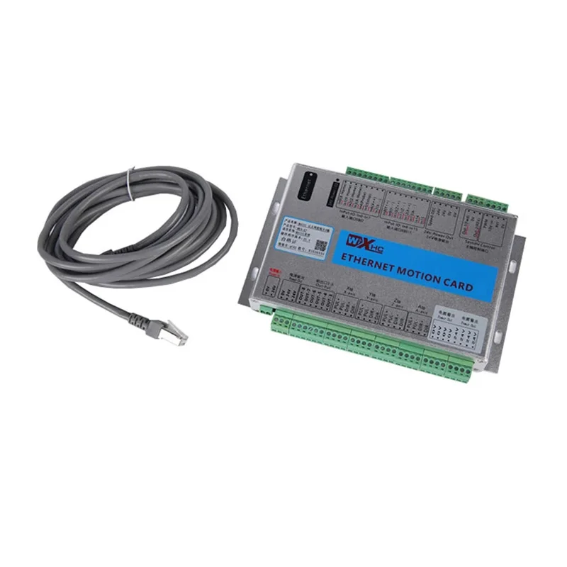 

XHC Ethernet Mach3 breakout board 3 4 6 axis motion control card resume 2MHz Поддержка windows 7'10 Для cnc enrgaver токарный станок