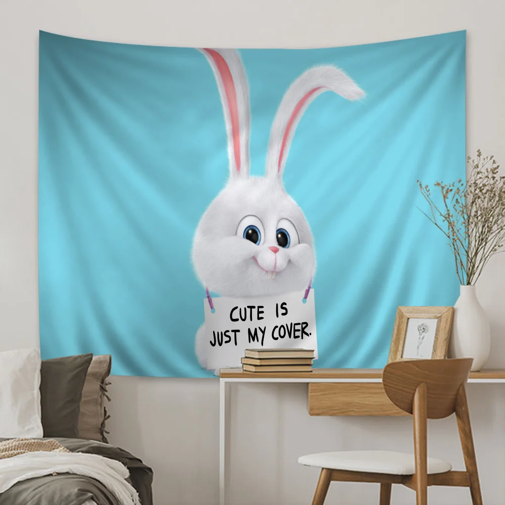 THE S-SECRET L-LIFE OF PETS Tapestry Anime Tapestry Hanging Tarot Hippie Wall Rugs Dorm Wall Hanging Sheets