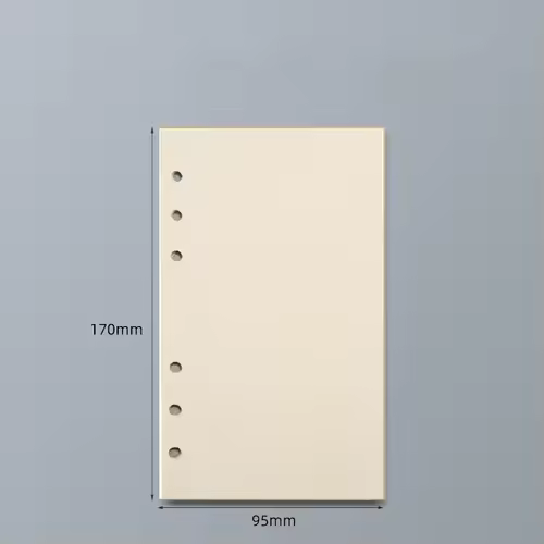 45 Sheets A5 A6 A7 Loose Leaf Notebook Refill Spiral Binder Inner Page Line Blank craft  Grid Inside Paper Stationery - Image 13