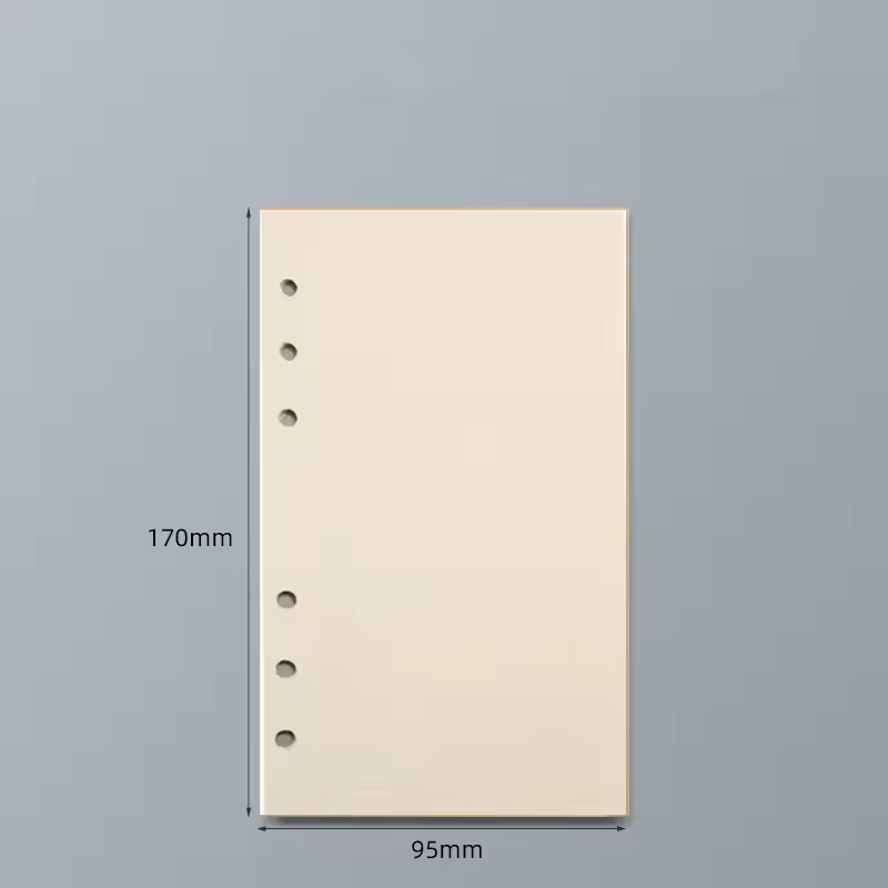 45 Sheets A5 A6 A7 Loose Leaf Notebook Refill Spiral Binder Inner Page Line Blank craft  Grid Inside Paper Stationery - Image 13