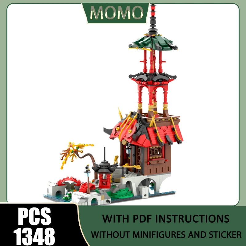 

Movie Model Moc Building Blocks City Garden Modification Model Technology Brick Famous Scene Assembly Construction Toy Gift