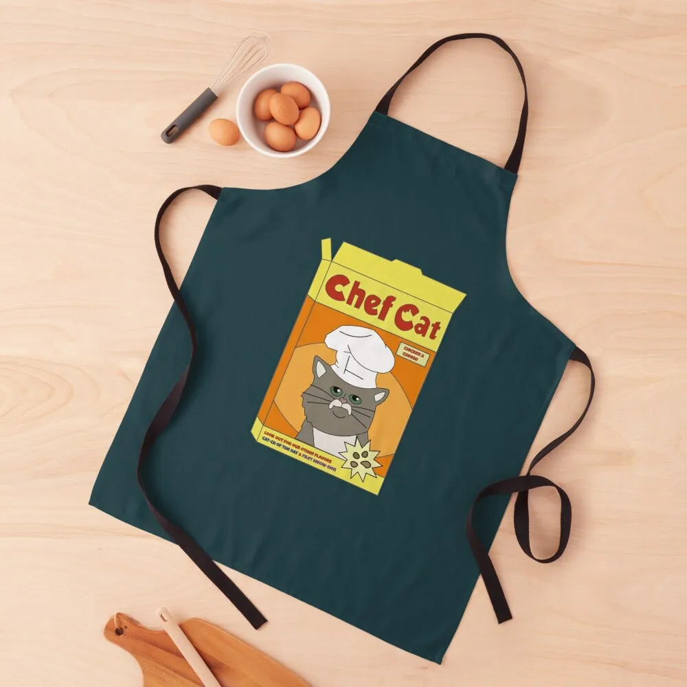 

Chef Cat Apron House Things For Home And Kitchen man chef uniform Apron