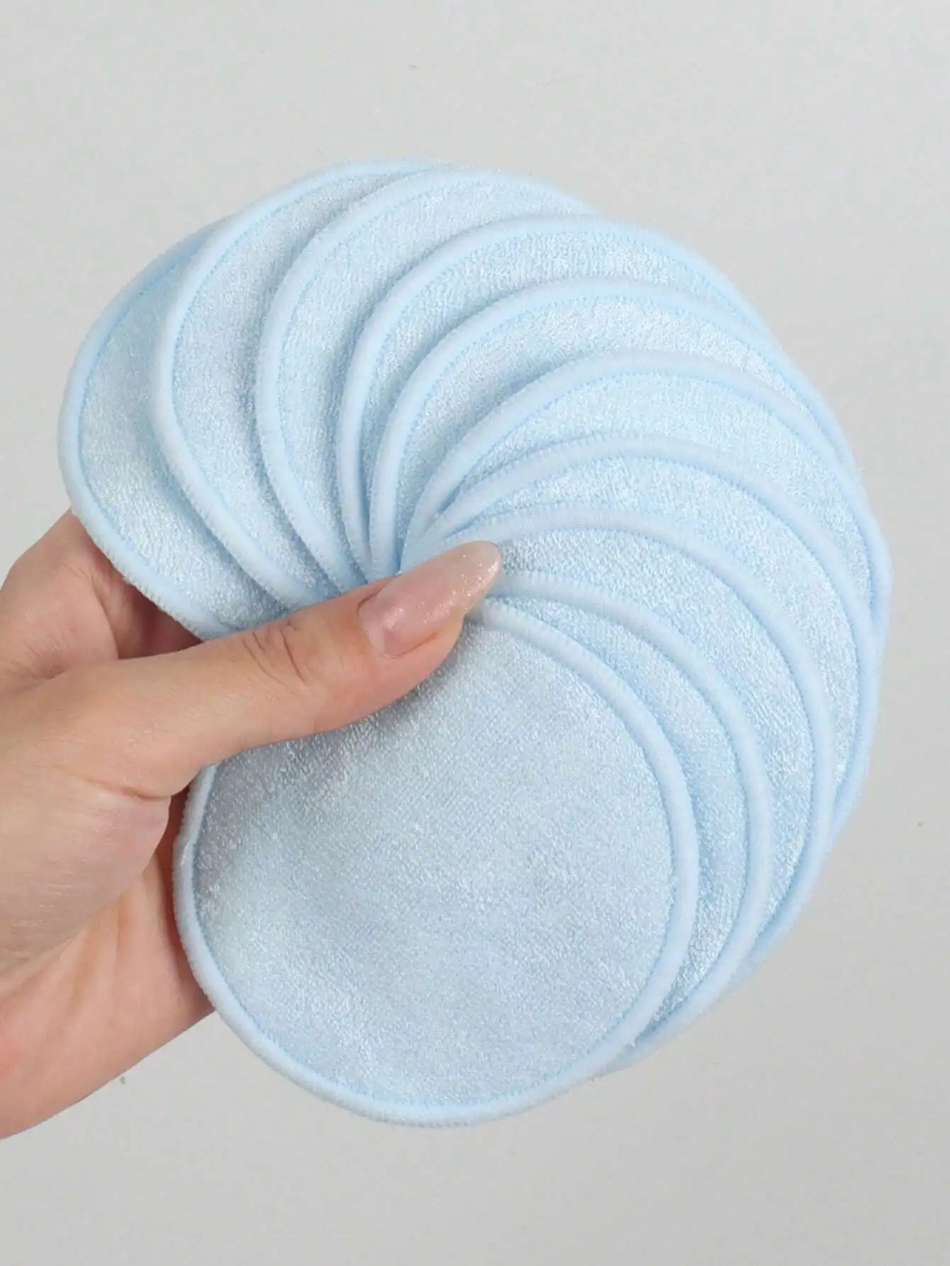 5/10/20pcs Reusable Makeup Remover Pads, Washable & Gentle On Skin, Quick Makeup Removal, Suitable For All Skin Types.,Makeup,Cheap,Room Decor,Vanity,Travel,Bedroom,Makeup Accessories,Puff,Makeup Blender,Powder Puff,Makeup Sponge,Cheap,Stocking Stuffers,M