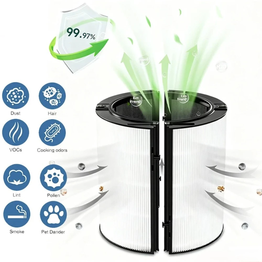Filtro HEPA e a carbone per purificatore d'aria Dyson HP04 TP04 DP04 PH04 HP09 TP09
