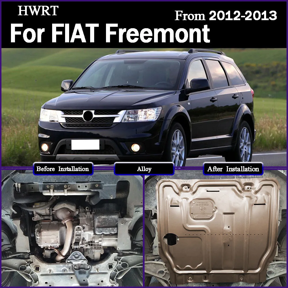 Für FIAT Freemont 2012-2013 2,4 L 3,6 L Hohe Qualität Chassis Schutz Platte Boden Schutz Motor Schutz Chassis Anti-skid Platte