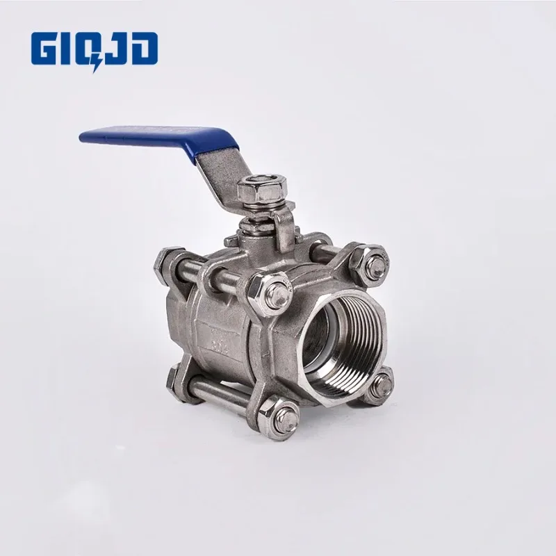 

Шаровой кран из нержавеющей стали 304 1/2 "-2" BSP с внутренней резьбой Сверхмощный сварной шаровой кран для адаптера переключателя воды, газа и масла