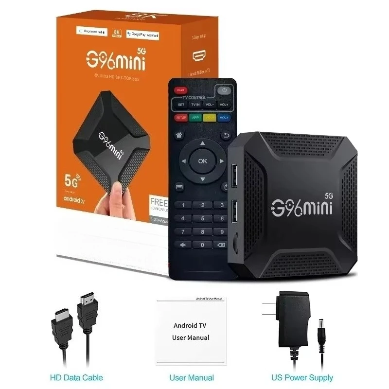 G96 ミニ Android13 8K HD TV ボックス Wifi6 RK3528 4 コア 64 ビット Cortex-A53 4GB 64GB セットトップボックス メディアプレーヤー スマート TV IPTV Netflix