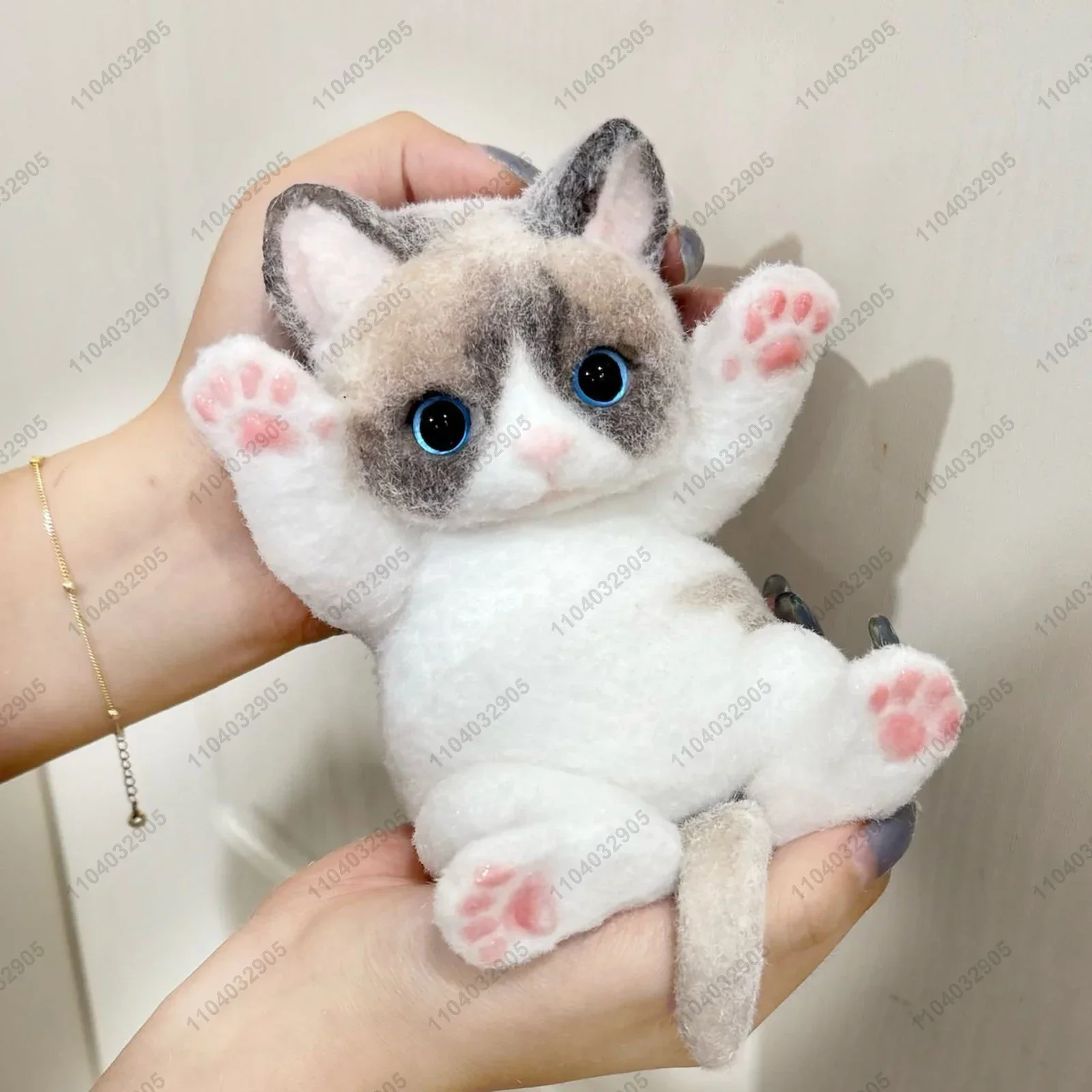 Big Cat Taba Squishy ซิลิโคนมือวาด Fuzzy Super Big Kitty Cat แมวบีบของเล่น Mochi ของเล่นมือผ่อนคลายความเครียด Release ของขวัญ