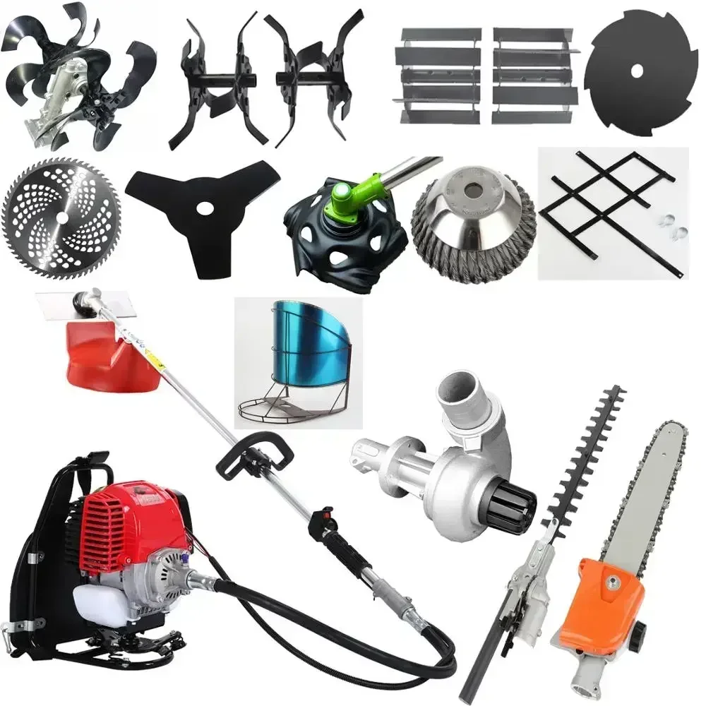 Hedge trimmer,Mower multi-functional farm Brush cutter to open up wasteland,weeding,trenching,loosening,harvester,garden tools
