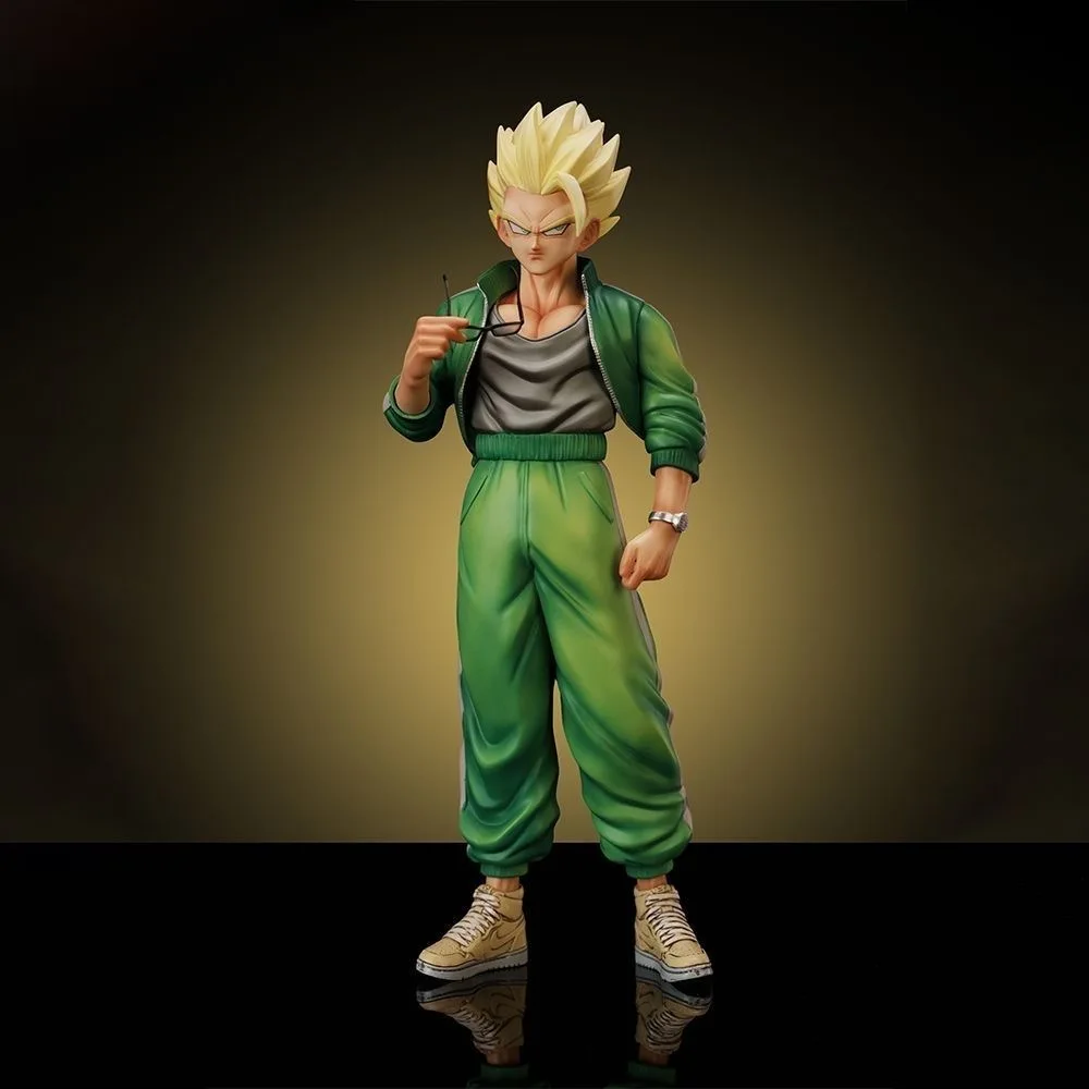 Figura de Anime Dragon Ball Z Son Gohan, Gohan de la Escuela Secundaria, Super Saiyan, 30 cm/11.81 pulgadas, Figuras de Acción de PVC, Modelo Coleccionable, Juguete, Regalos