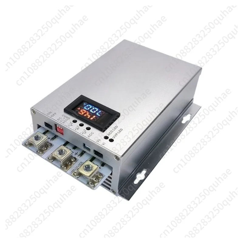 70A 1000W Isolated DC-DC Booster Charger, RV On-Board Charger for PO4 & Lead Acid Battery