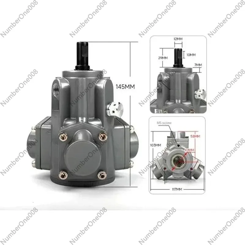 For High Torque Pneumatic Motor, Low-speed High-power Motor, Forward and Reverse Explosion-proof Motor